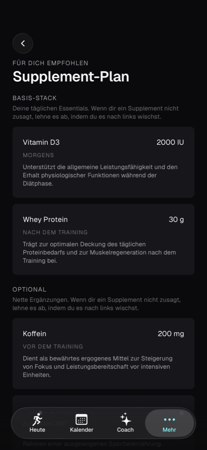 Supplements