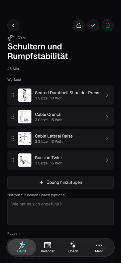 Gym-Session