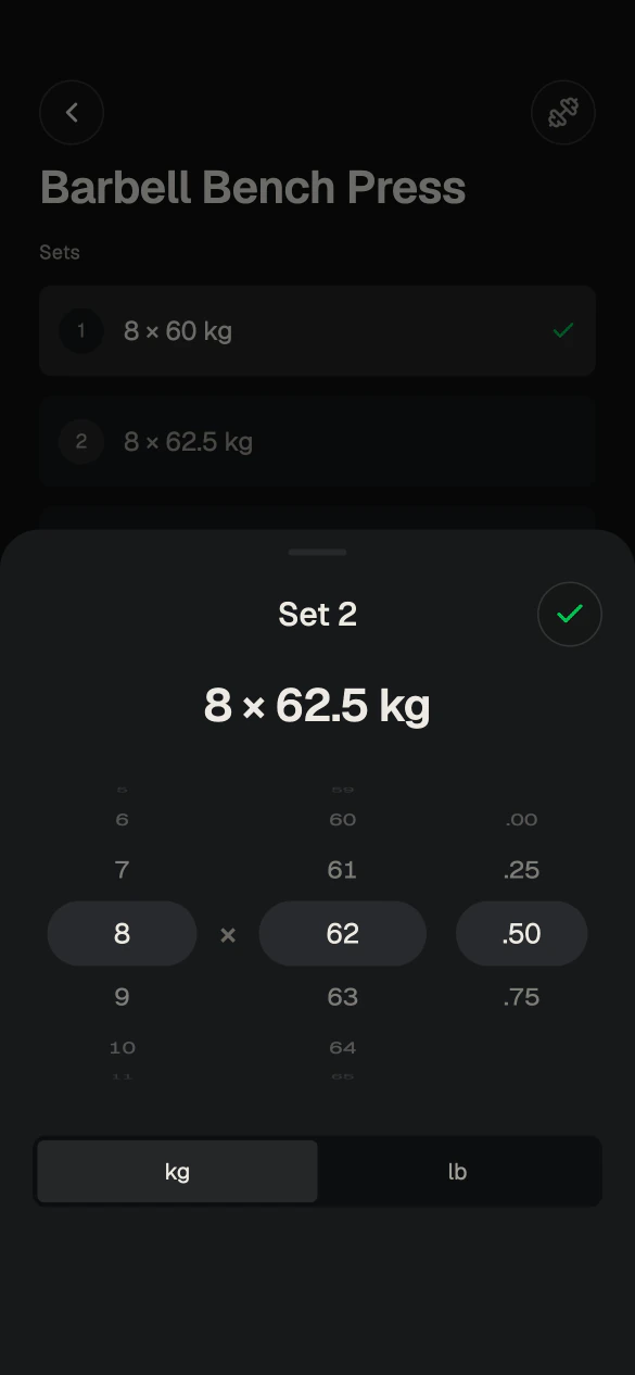 Screen of the Tahto app